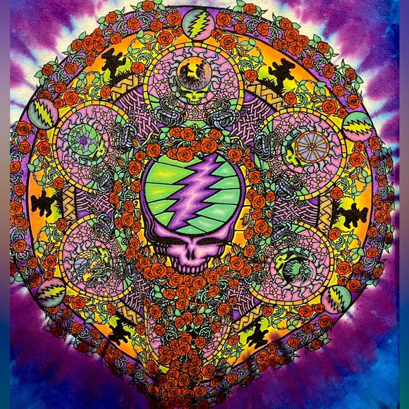 VINTAGE GRATEFUL DEAD LONG SLEEVE - Picture 1 of 5
